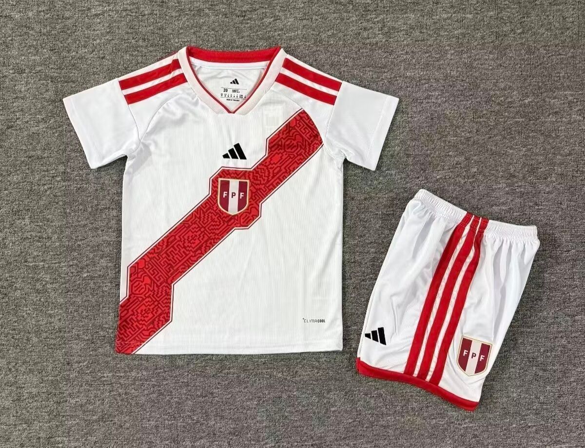 Kit Camisa Infantil Peru 2026/2027 + Short