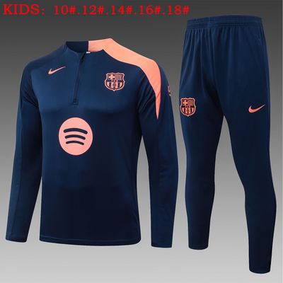 Conjunto de Treino Infantil Barcelona  25/26 – Blusa e Calça