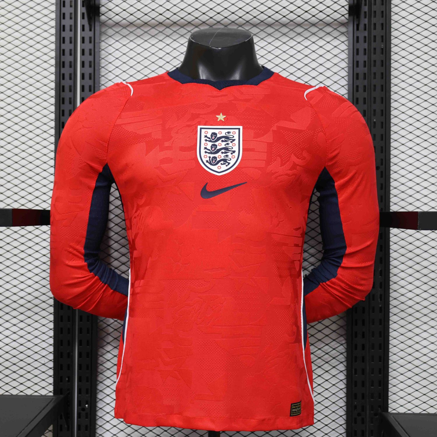 Camisa Seleção Inglaterra 2026 Away Manga Longa Jogador Camisa Seleção Inglaterra 2026 Away Manga Longa Jogador