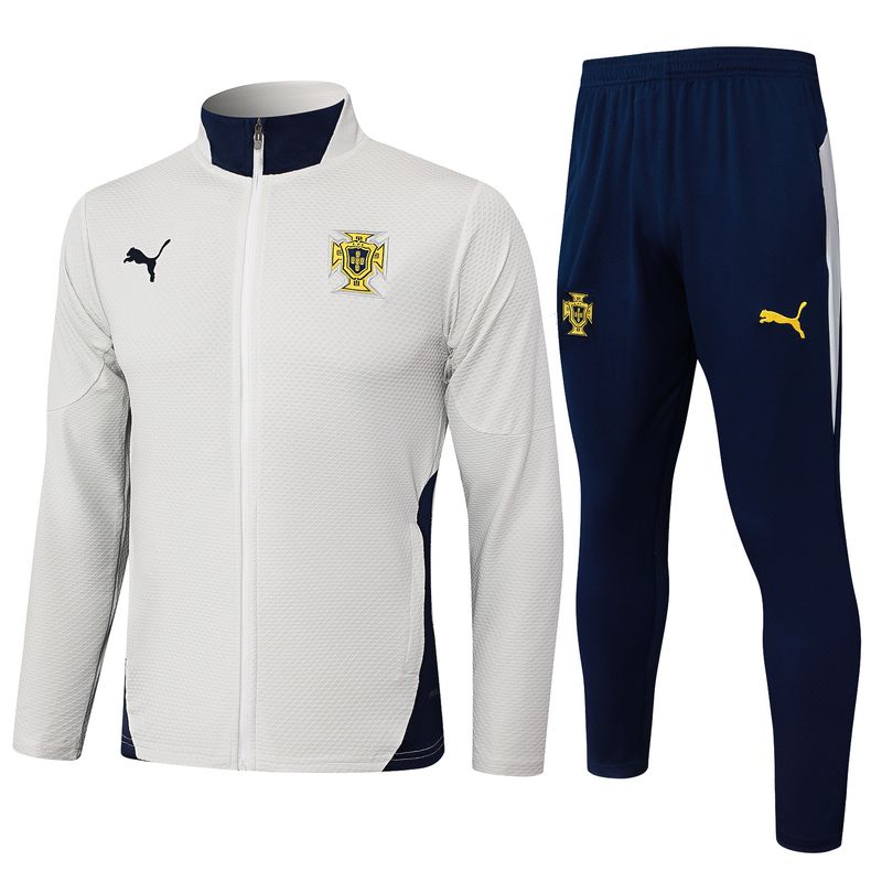 Conjunto Seleção  Portugal 2025 Blusão e Calça - Treino Masculino - com Zíper