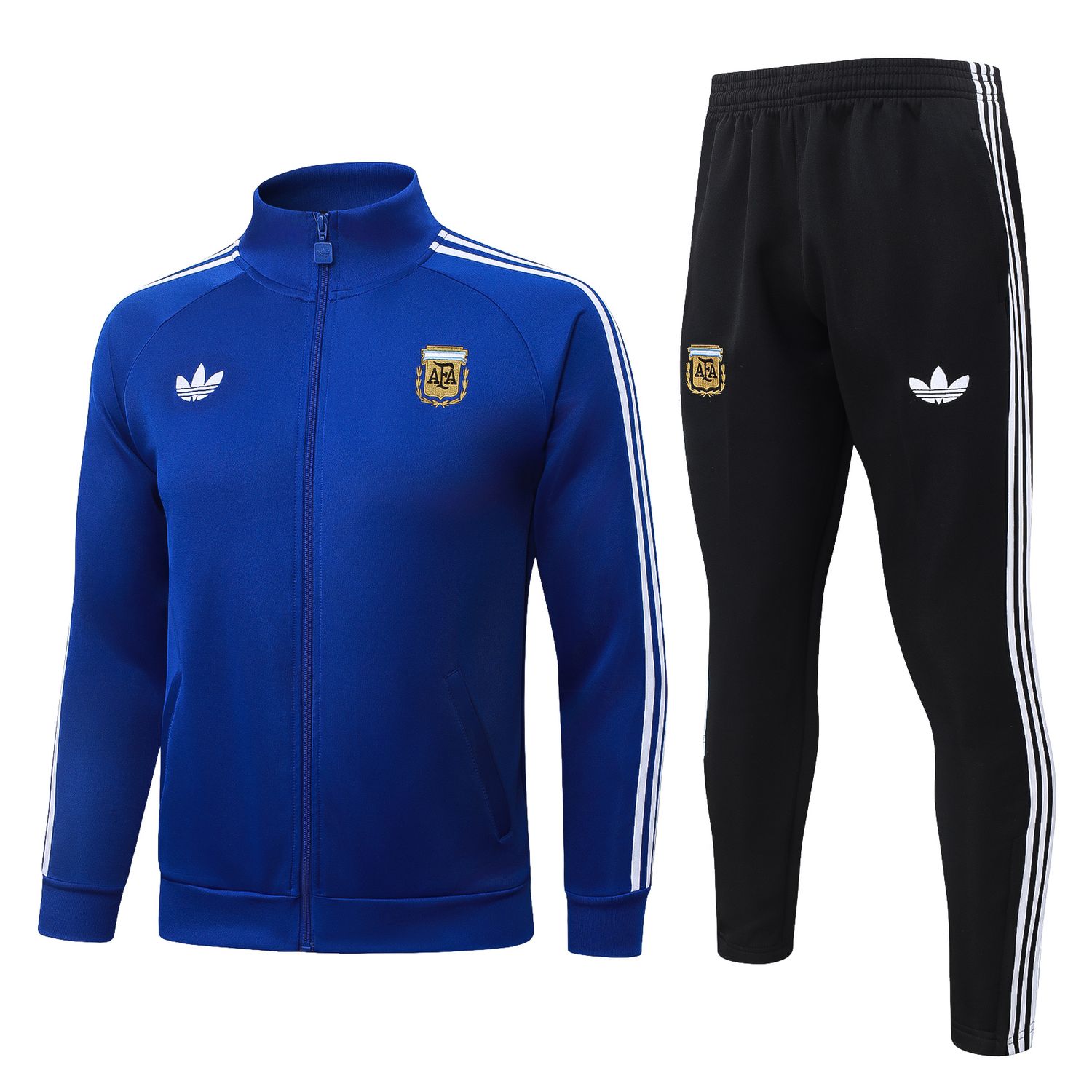 Kit Agasalho Treino Infantil Argentina 2026/2027 zíper longo