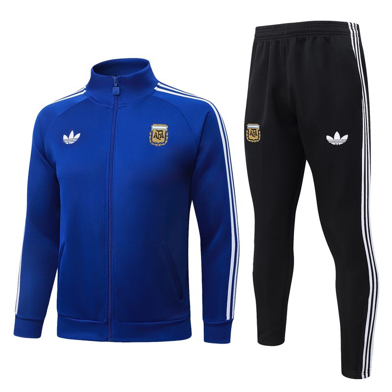 Kit Agasalho Treino Infantil Argentina 2026/2027 zíper longo Kit Agasalho Treino Infantil Argentina 2026/2027 zíper longo