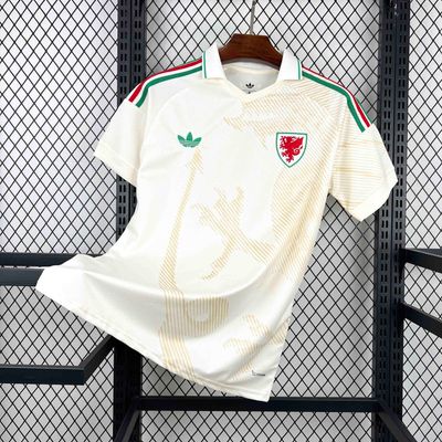 Camisa País de Gales Away 2026-2027 Adidas Copa do Mundo Camisa País de Gales Away 2026-2027 Adidas Copa do Mundo
