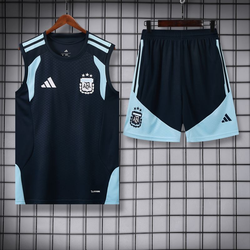 Kit Treino Regata Argentina 2026 Camisa+Calção