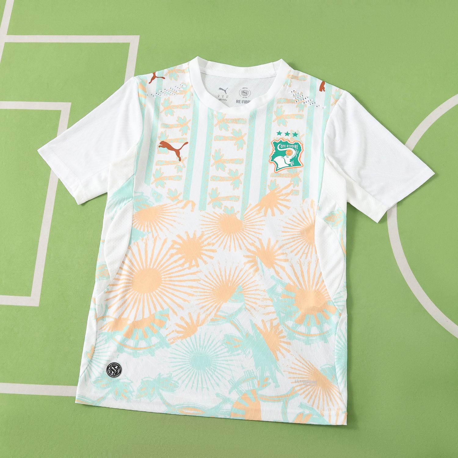 Camisa Costa do Marfim Home Torcedor Masculina 2026 / 2027 Copa do Mundo