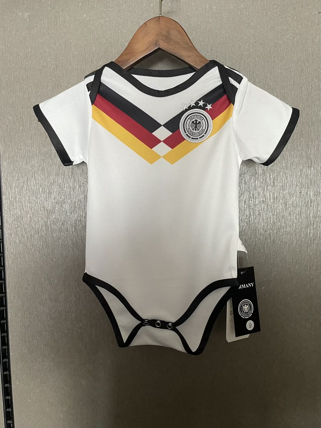 Body Torcedor Seleção ALemanha Unissex Body Torcedor Seleção ALemanha Unissex