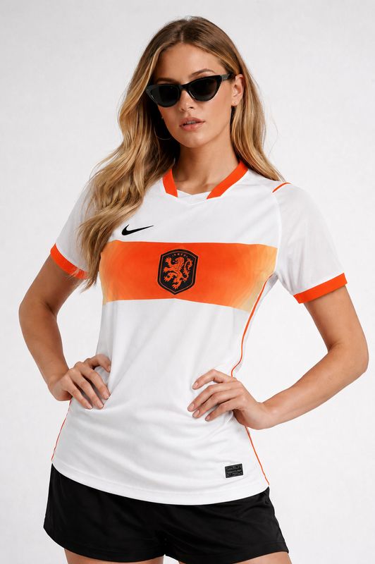 Camisa Nike Holanda Away 2026/27 Torcedora Pro Feminina Copa do Mundo