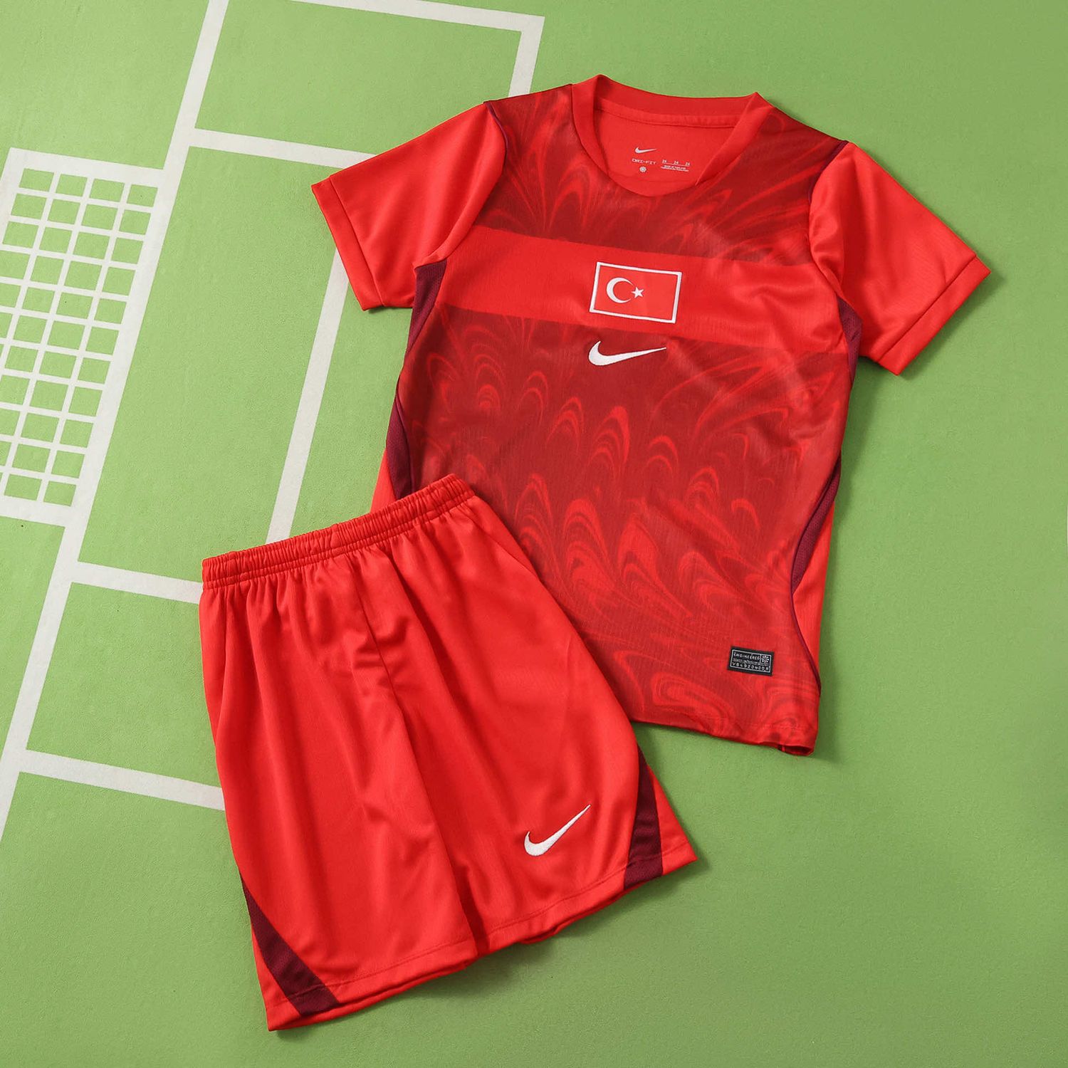 kit Camisa Seleção Turquia 2026/2027 Infantil