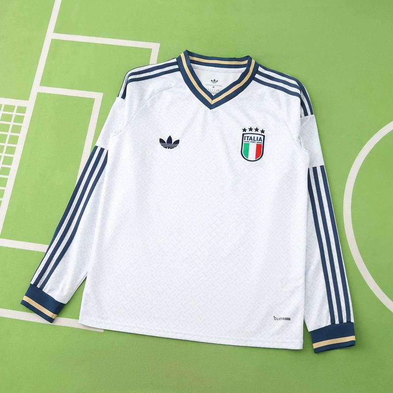 Camisa Seleção Itália Away 2026/2027 Manga Longa Camisa Seleção Itália Away 2026/2027 Manga Longa