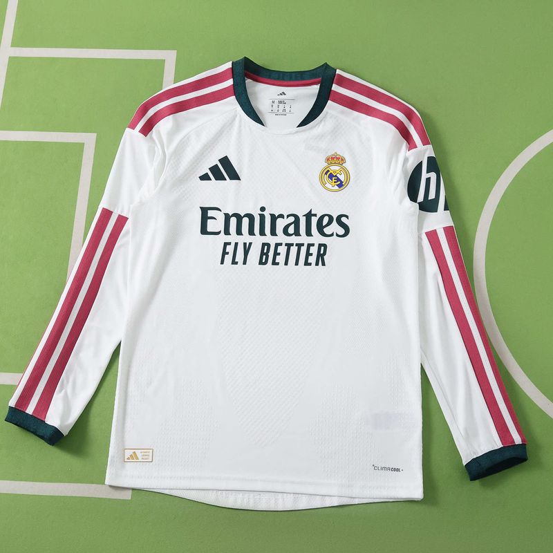 Camisa Real Madrid 2026/2027 Manga Longa Jogador
