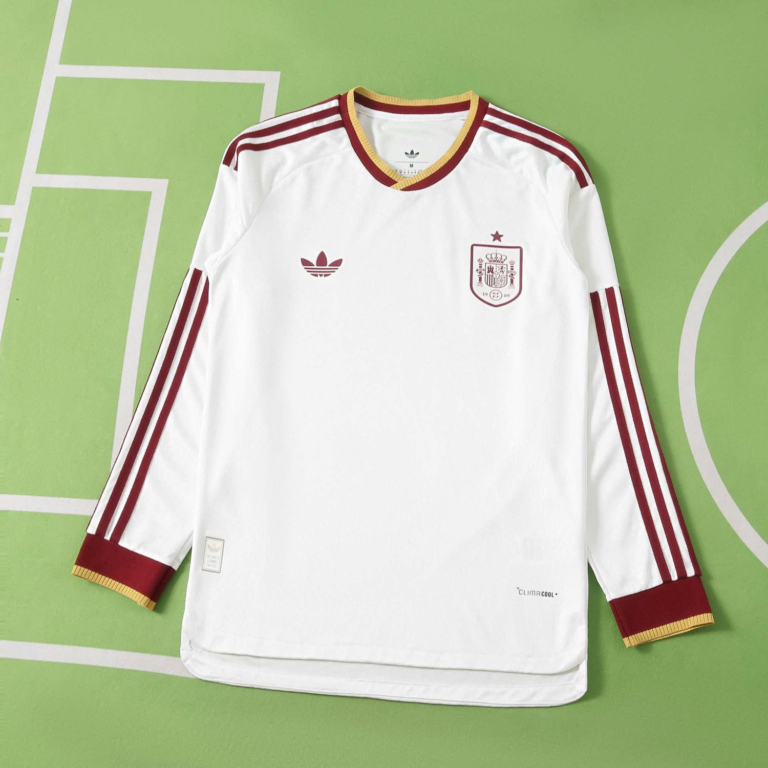 Camisa Seleção Espanha 2026 Away Manga Longa Jogador Copa do Mundo Camisa Seleção Espanha 2026 Away Manga Longa Jogador Copa do Mundo
