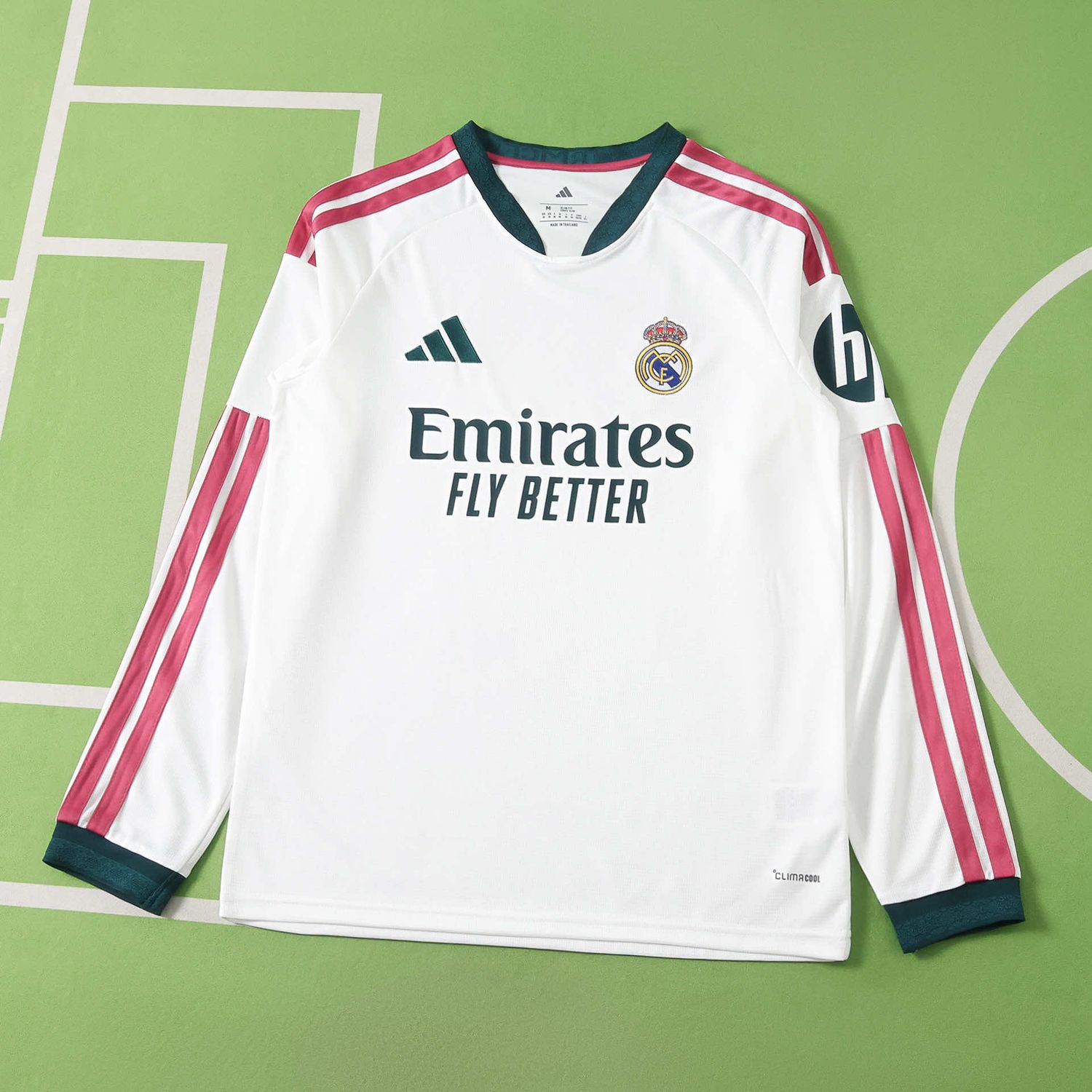 Camisa Real Madrid Home 2026/2027 Manga Longa