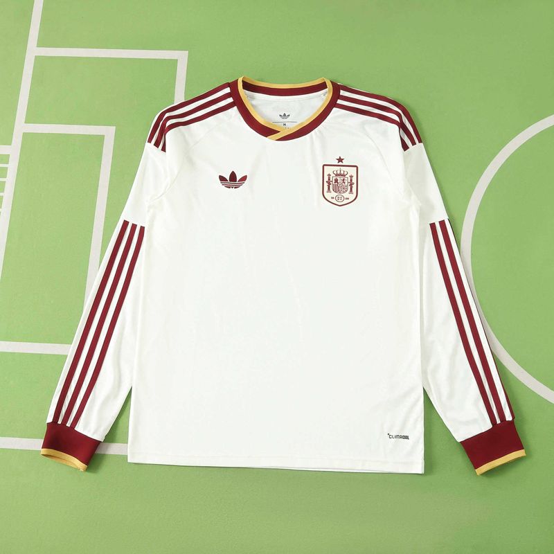 Camisa Seleção Espanha 2026/2027 Manga Longa Camisa Seleção Espanha 2026/2027 Manga Longa