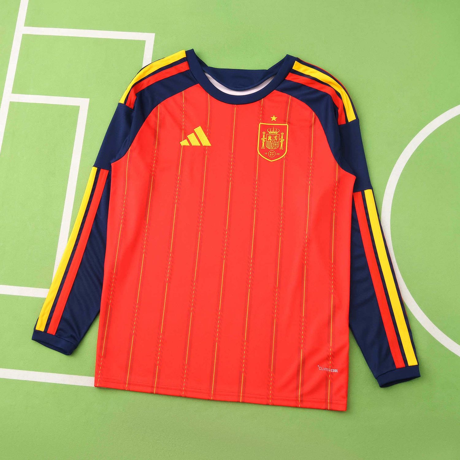 Camisa Seleção Espanha 2026/2027 Manga Longa Camisa Seleção Espanha 2026/2027 Manga Longa