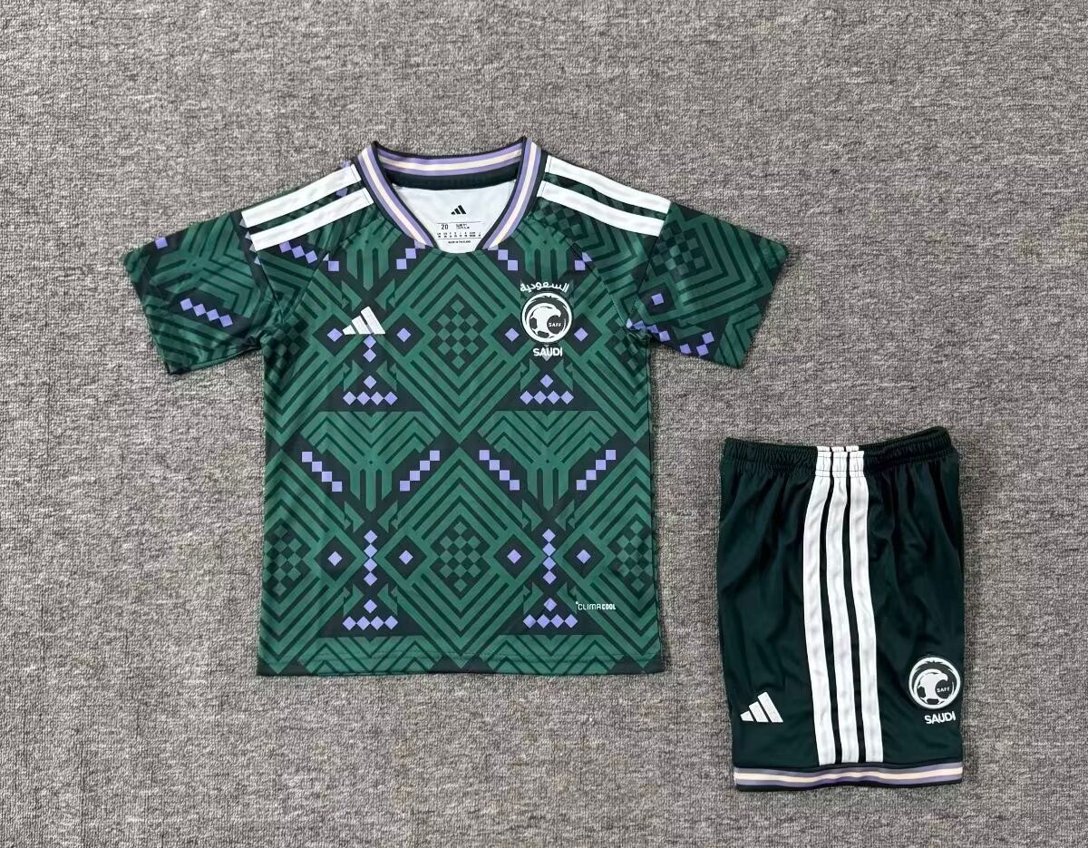 kit Camisa Seleção Arábia Saudita  2026/27 -Infantil + short