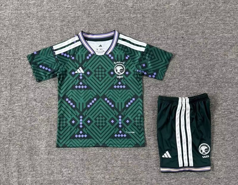 kit Camisa Seleção Arábia Saudita  2026/27 -Infantil + short