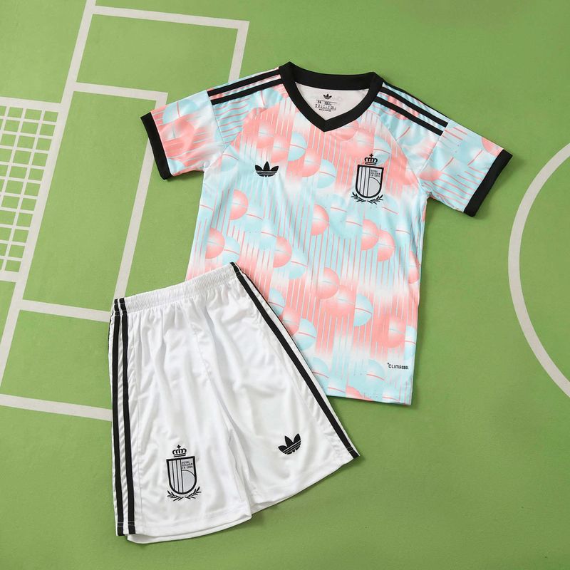 kit Camisa Seleção da Bélgica  2026/27 -Infantil + short