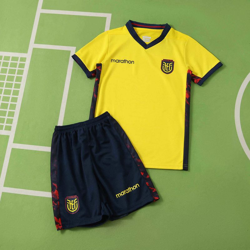 kit Camisa Equador 2026/2027 Infantil