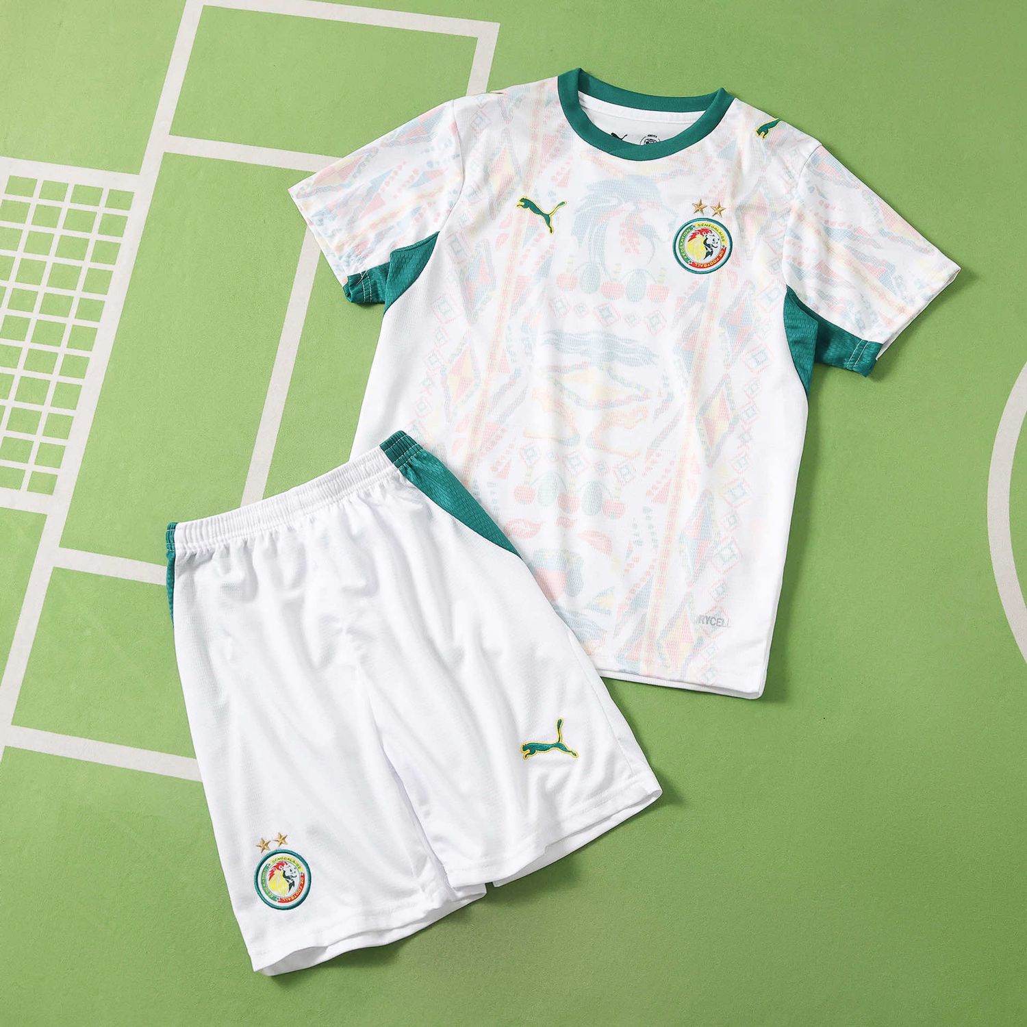 kit Camisa Seleção Senegal 2026/27 Infantil Copa do Mundo kit Camisa Seleção Senegal 2026/27 Infantil Copa do Mundo
