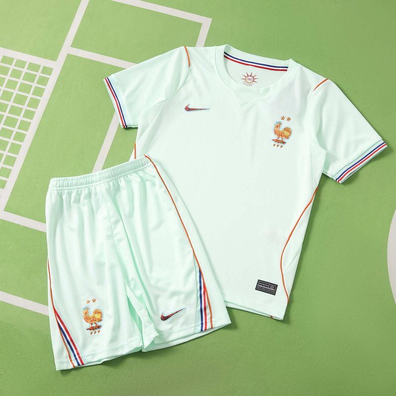 kit Camisa Seleção França 2026/27 Infantil Copa do Mundo