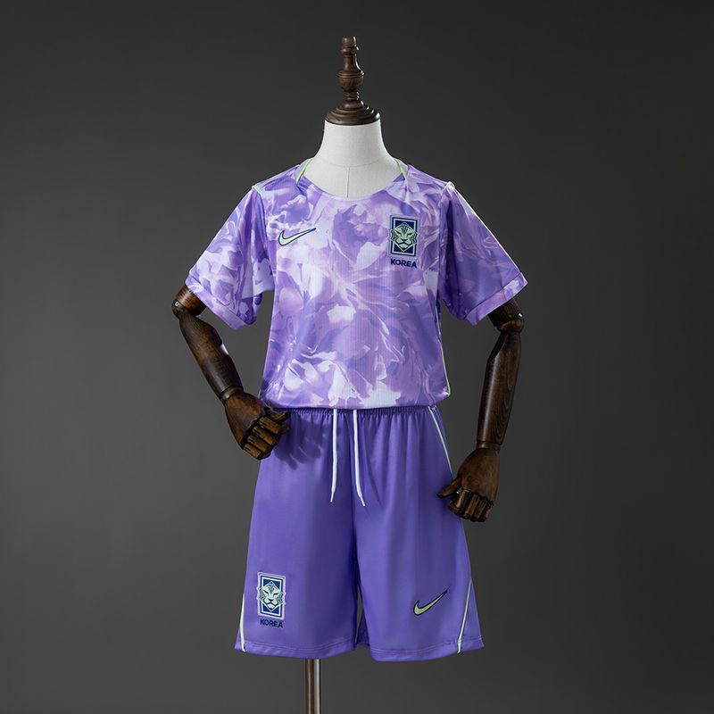 Kit Camisa Infantil Seleção Coreia do Sul 2026 Copa do Mundo Kit Camisa Infantil Seleção Coreia do Sul 2026 Copa do Mundo