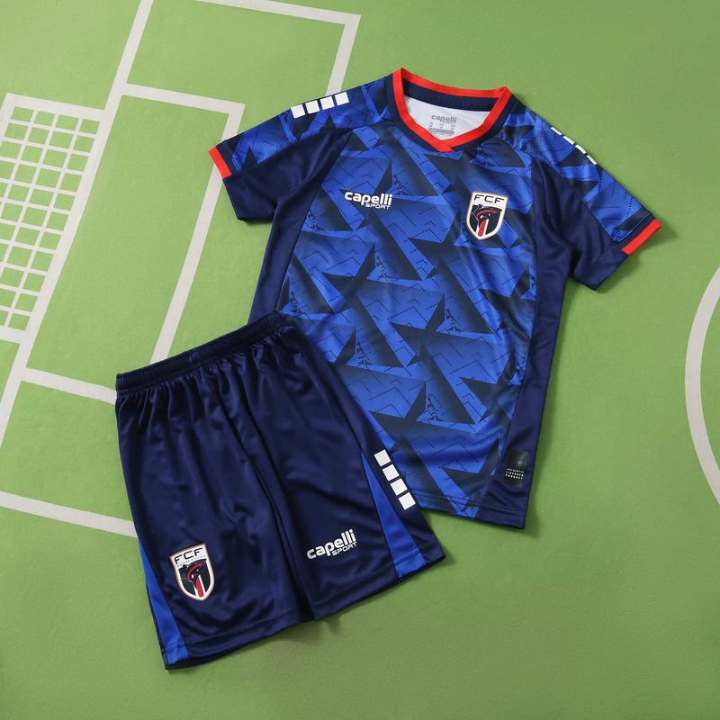Kit Camisa Infantil Cabo Verde 2026 Copa do Mundo Kit Camisa Infantil Cabo Verde 2026 Copa do Mundo