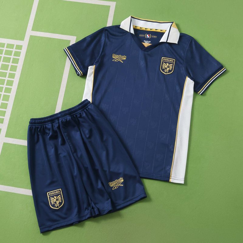 Kit Camisa Infantil Panamá 2026 Copa do Mundo Kit Camisa Infantil Panamá 2026 Copa do Mundo