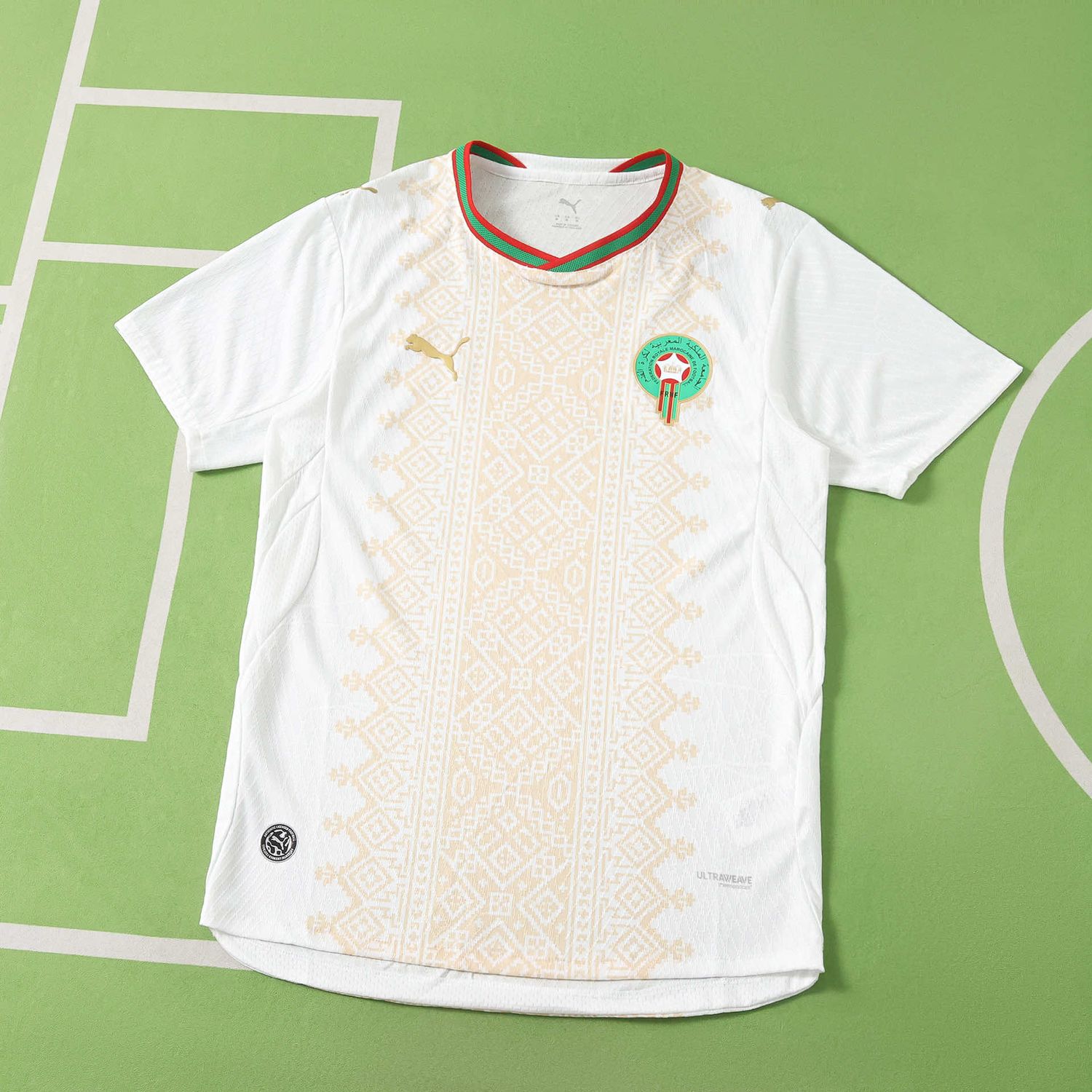Camisa Seleção Marrocos 2026 Versão Jogador Copa do Mundo Camisa Seleção Marrocos 2026 Versão Jogador Copa do Mundo