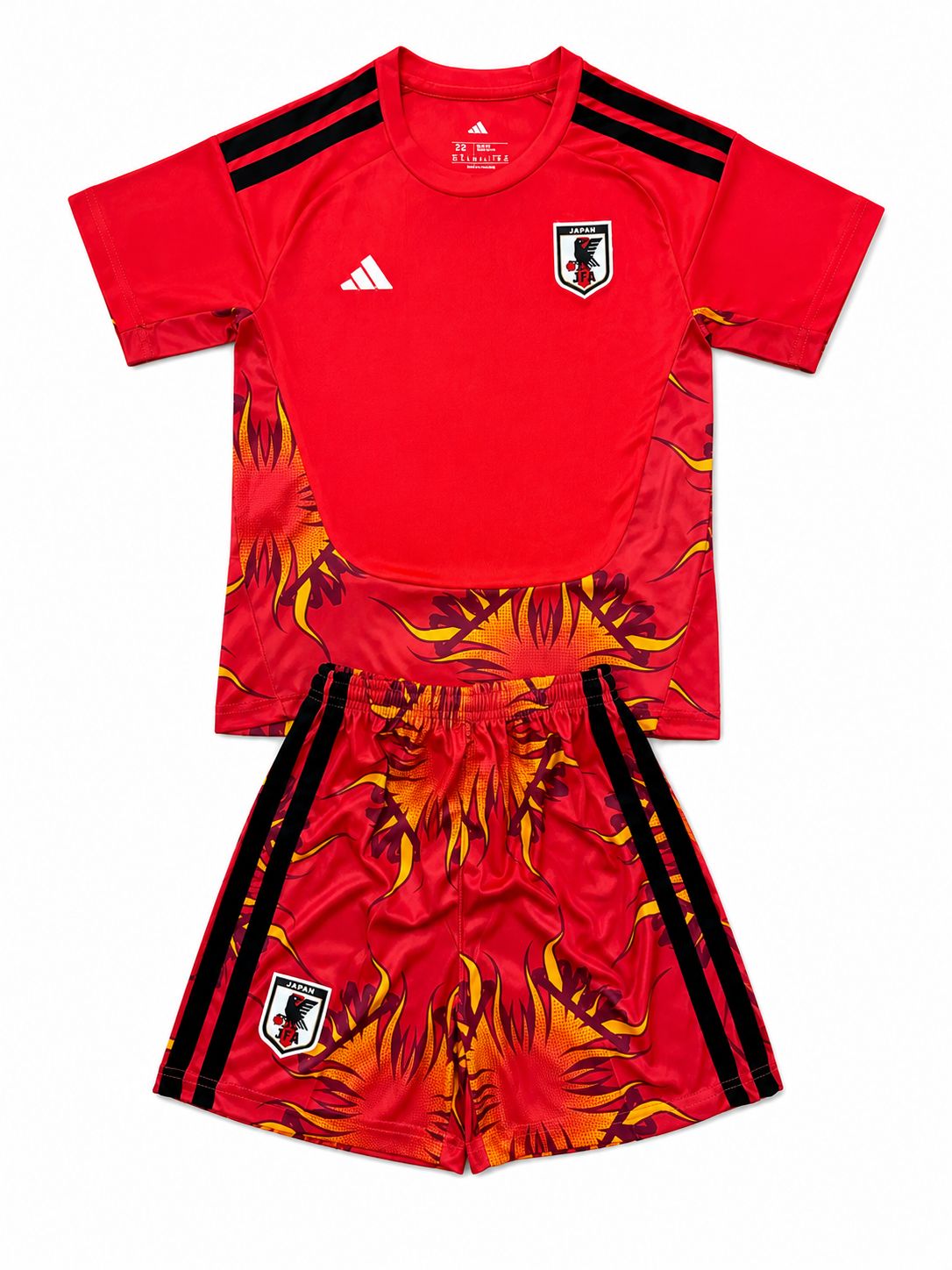 Kit Camisa Infantil Japão Goleiro 2026/2027 + Short Kit Camisa Infantil Japão Goleiro 2026/2027 + Short