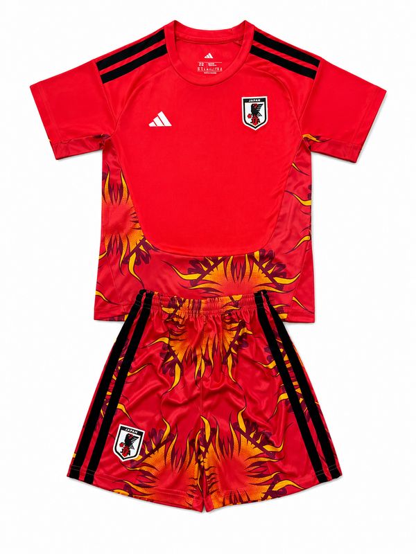 Kit Camisa  Infantil Japão Goleiro 2026/2027 + Short