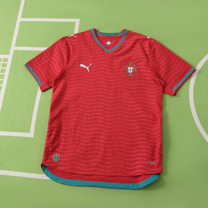 Camisa Portugal Home 2026/2027 Versão Jogador Copa do Mundo Camisa Portugal Home 2026/2027 Versão Jogador Copa do Mundo