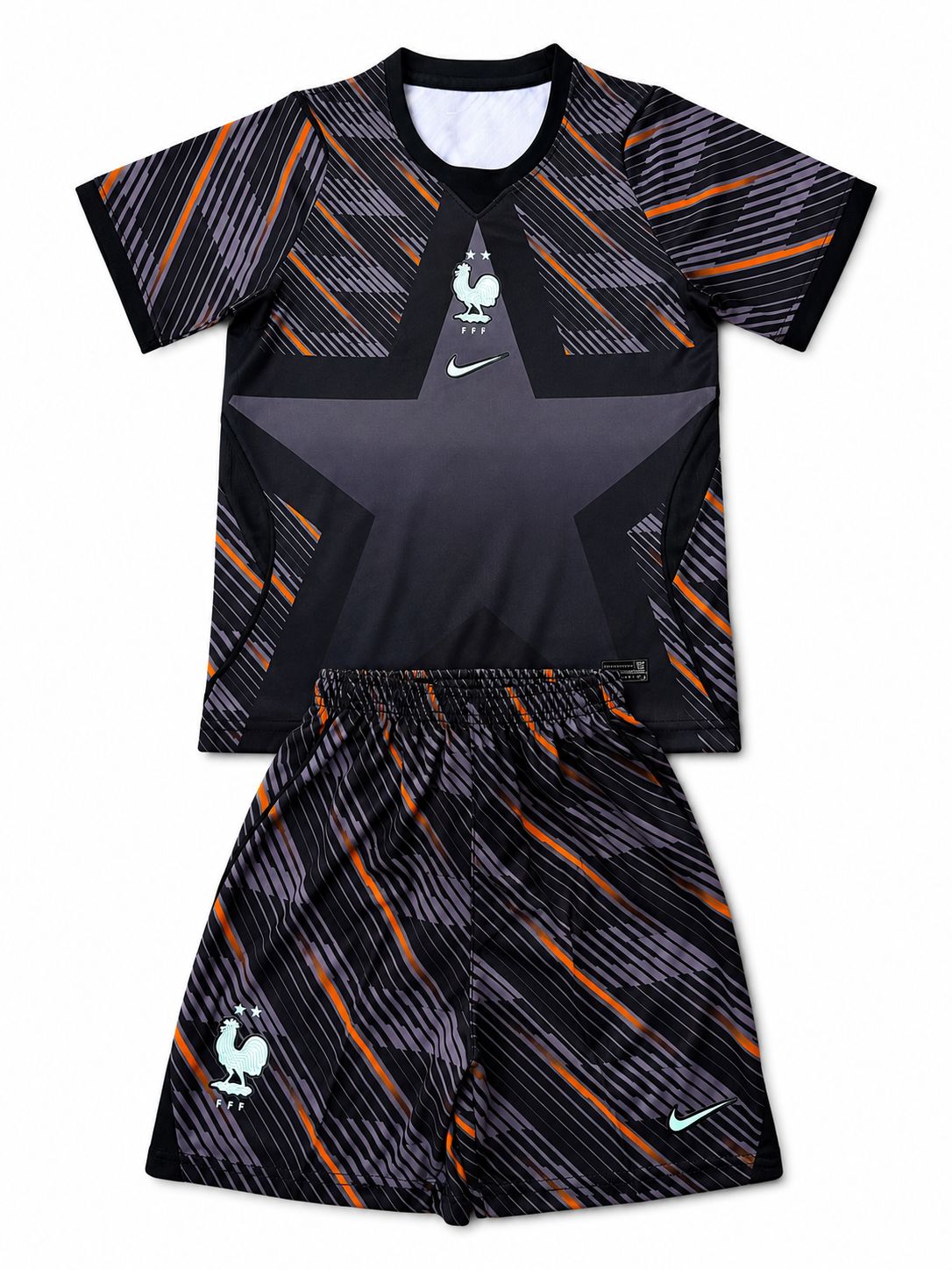 kit Camisa Seleção França Goleiro 2026/27 Infantil Copa do Mundo kit Camisa Seleção França Goleiro 2026/27 Infantil Copa do Mundo