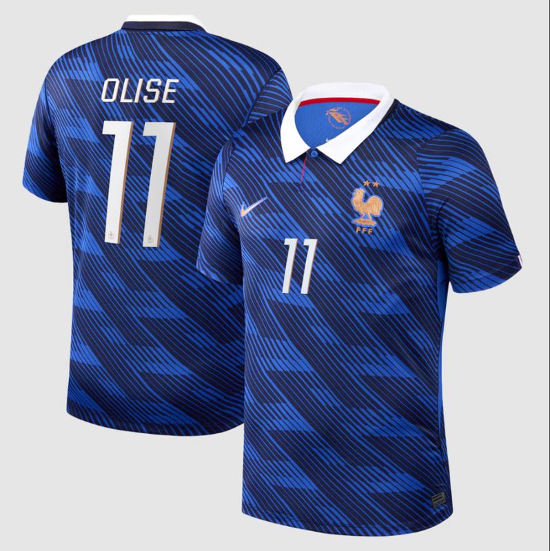 Camisa Seleção da França 2026 Olise 11 Copa do Mundo Camisa Seleção da França 2026 Olise 11 Copa do Mundo