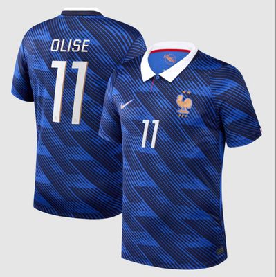 Camisa Seleção da França 2026 Olise 11 Copa do Mundo