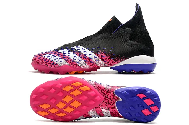 Chuteira Society ADIDAS Predator Freak+ Superspectral Preto - Rosa Chuteira Society ADIDAS Predator Freak+ Superspectral Preto - Rosa