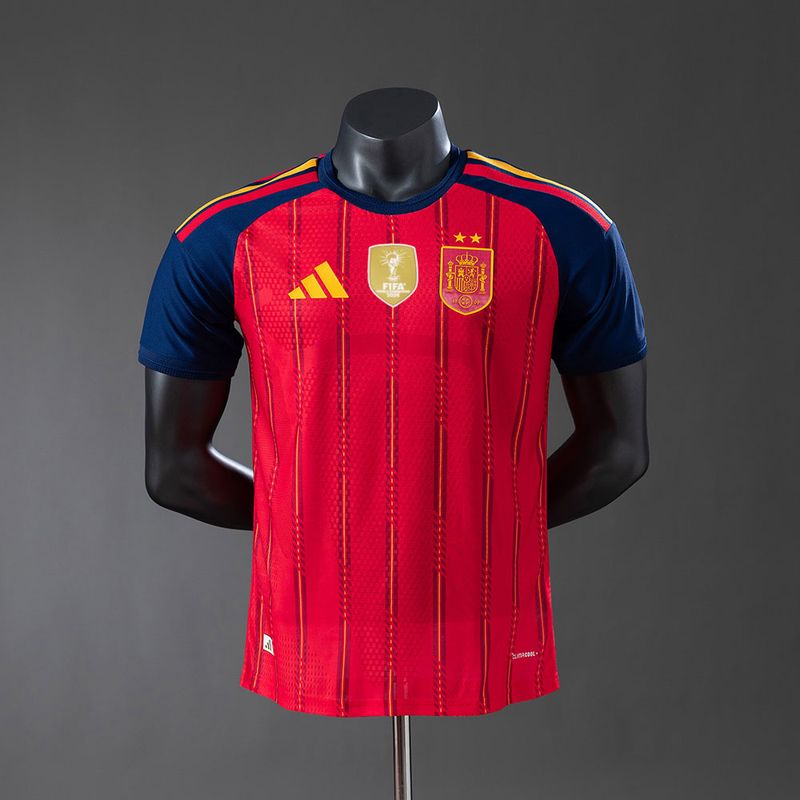 Camisa Espanha I 2026 Masculina - Versão Jogador Copa do Mundo Camisa Espanha I 2026 Masculina - Versão Jogador Copa do Mundo