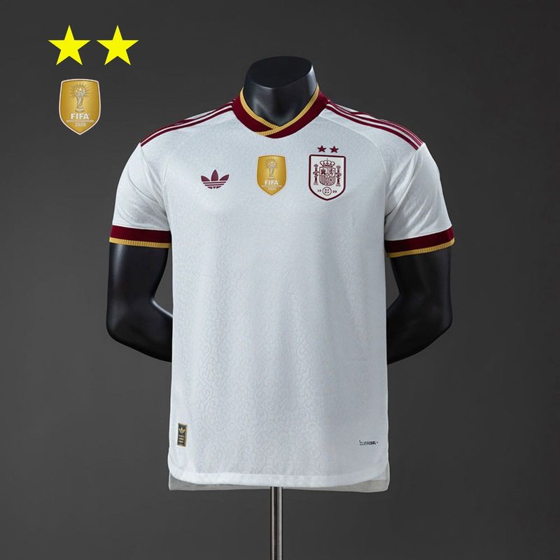 Camisa Espanha II 2026 Masculina - Versão Jogador Copa do Mundo Camisa Espanha II 2026 Masculina - Versão Jogador Copa do Mundo