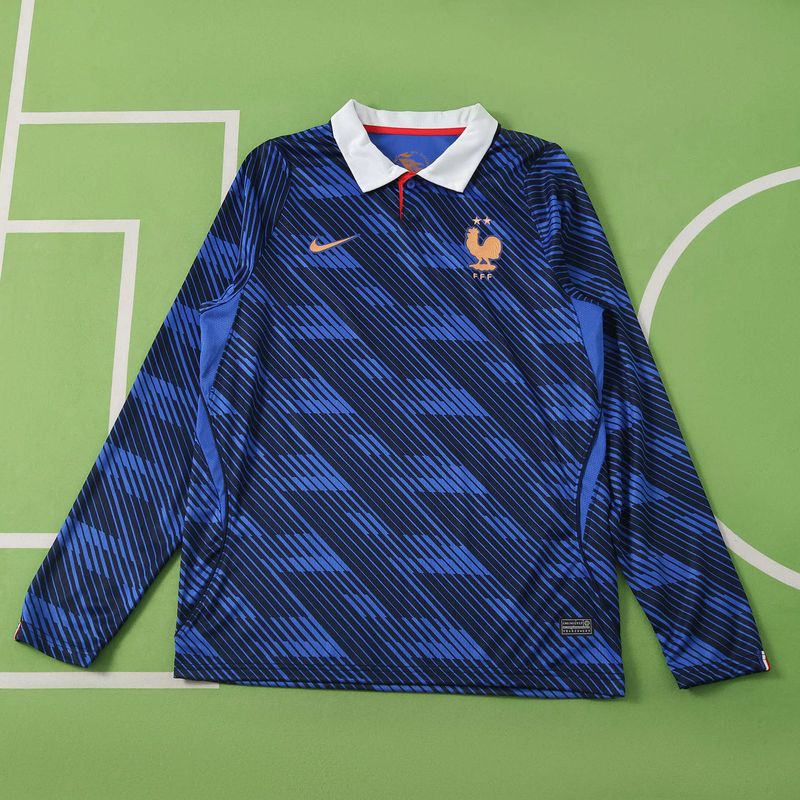 Camisa Seleção França Home 2026/2027 Manga Longa Camisa Seleção França Home 2026/2027 Manga Longa