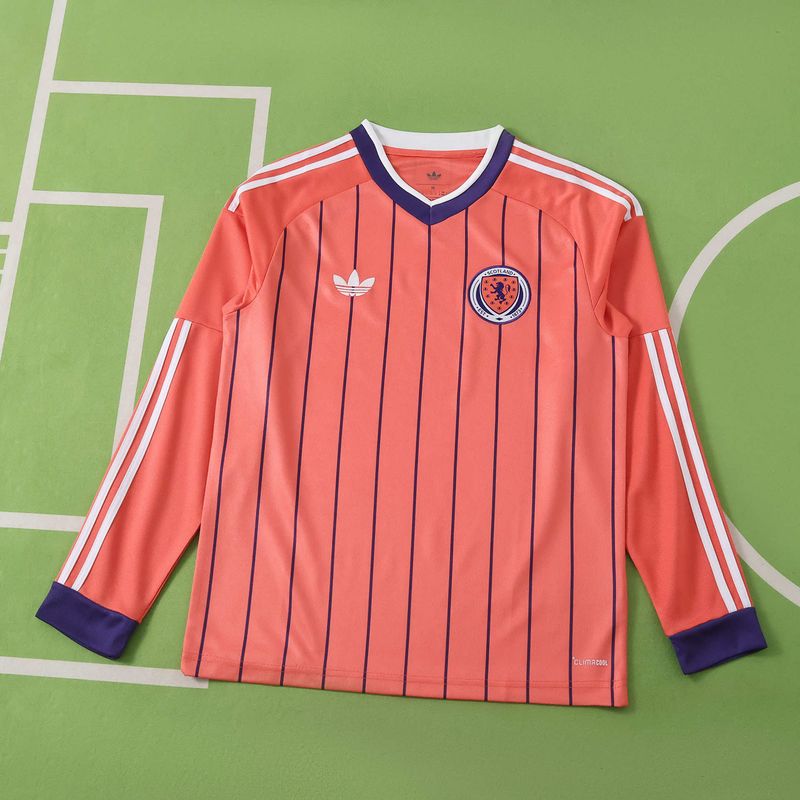 Camisa Seleção Escócia 2026/2027 Manga Longa Camisa Seleção Escócia 2026/2027 Manga Longa