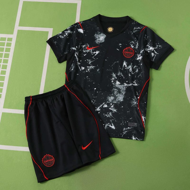 kit Camisa Seleção Canadá 2026/27 Infantil Copa do Mundo