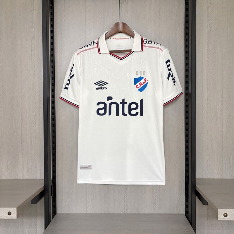 Camisa Nacional do Uruguai Home 2026/2027 Branca Camisa Nacional do Uruguai Home 2026/2027 Branca
