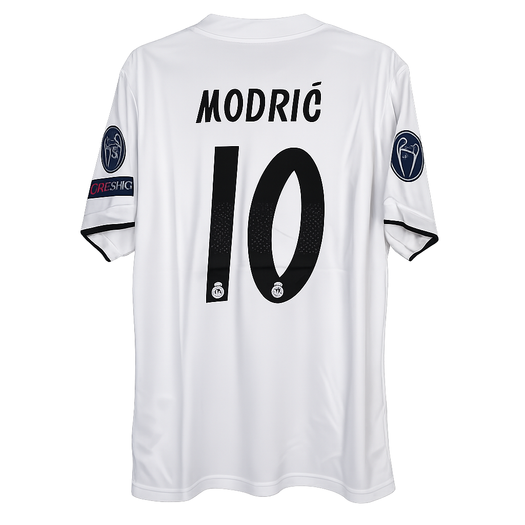 Camisa Adidas Real Madrid 2018/2019 MODRIC #10 Retrô Camisa Adidas Real Madrid 2018/2019 MODRIC #10 Retrô