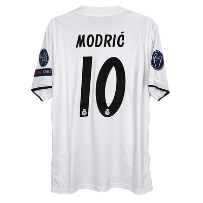 Camisa Adidas Real Madrid 2018/2019 MODRIC #10 Retrô Camisa Adidas Real Madrid 2018/2019 MODRIC #10 Retrô