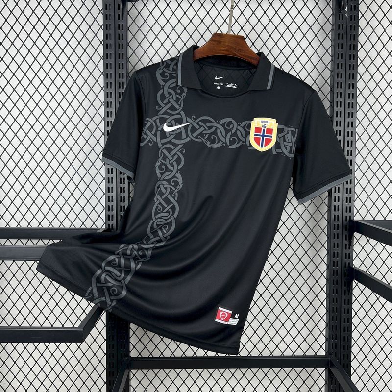 Camisa Noruega Preta Polo 2026/27 Especial Camisa Noruega Preta Polo 2026/27 Especial