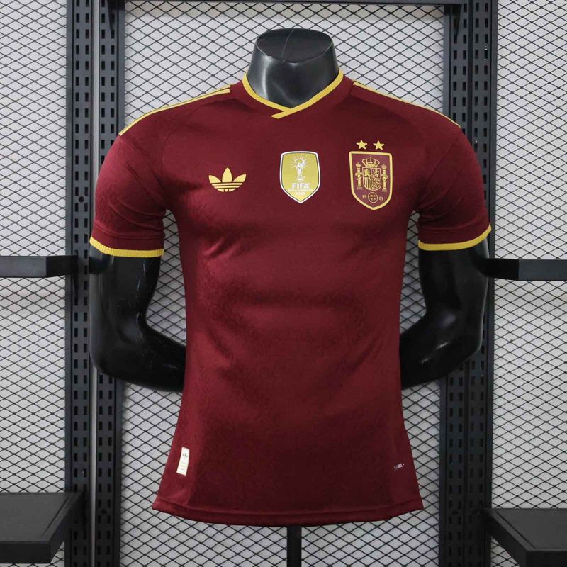 Camisa Espanha 2026 Masculina - Versão Jogador Especial Camisa Espanha 2026 Masculina - Versão Jogador Especial