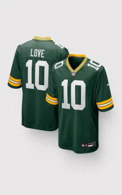 Jersey NFL Green Bay Packers Jordan Love Verde Jersey NFL Green Bay Packers Jordan Love Verde