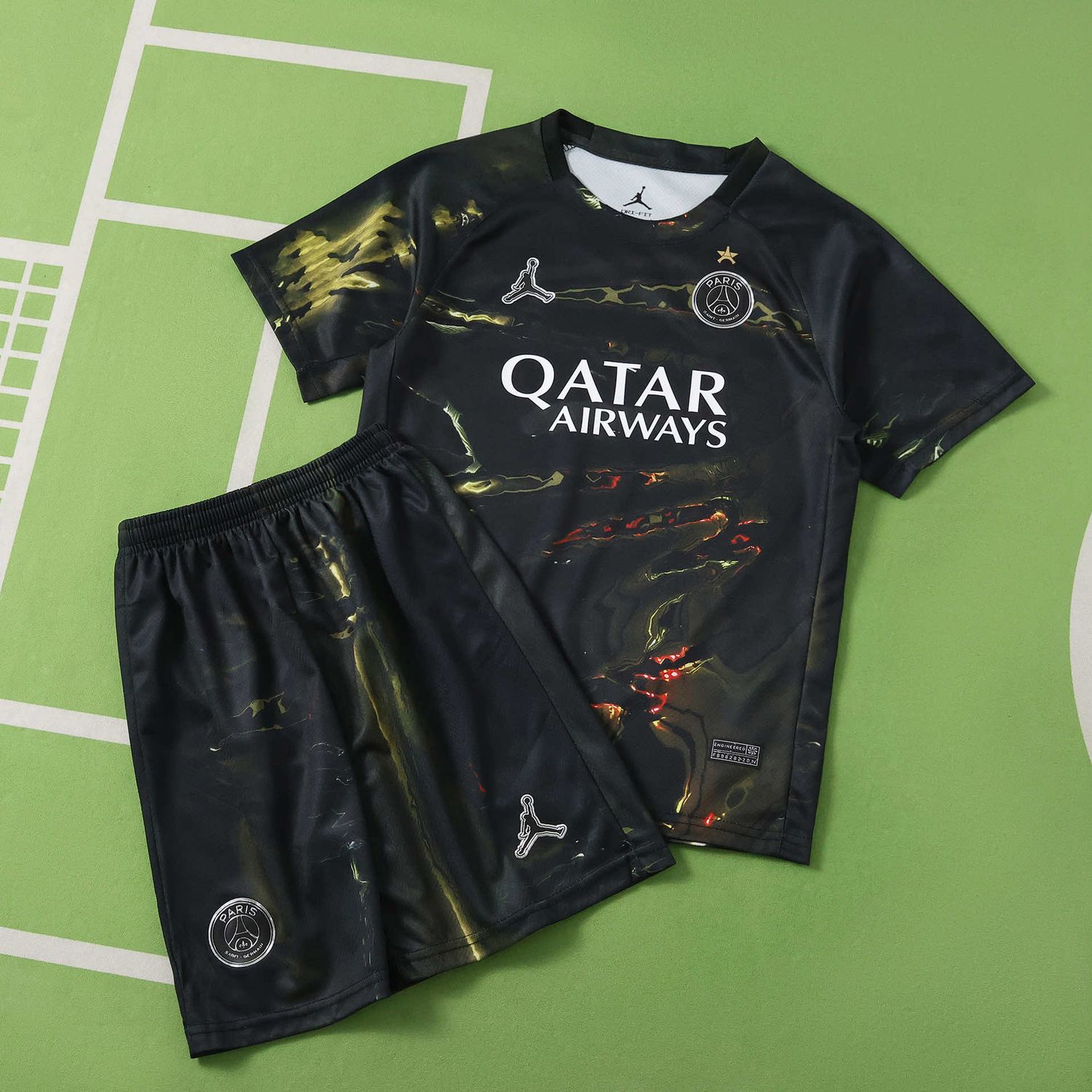 kit Camisa PSG 2025/2026 Infantil