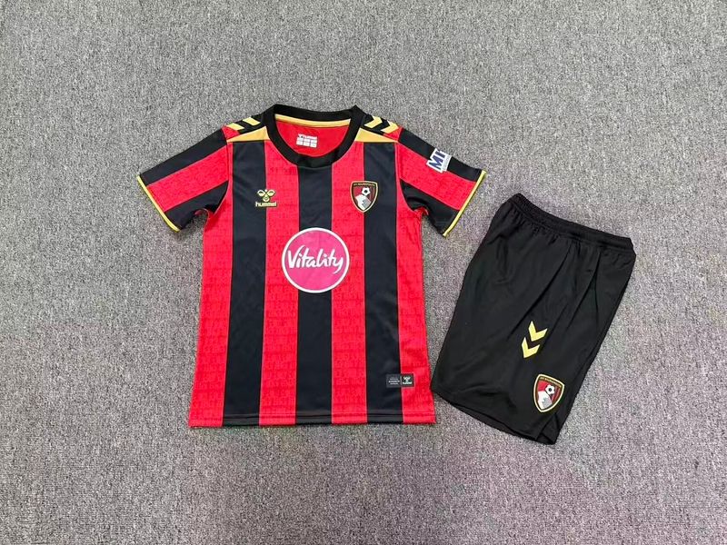 Kit Camisa Infantil AFC Bournemouth 2026/2027 Kit Camisa Infantil AFC Bournemouth 2026/2027