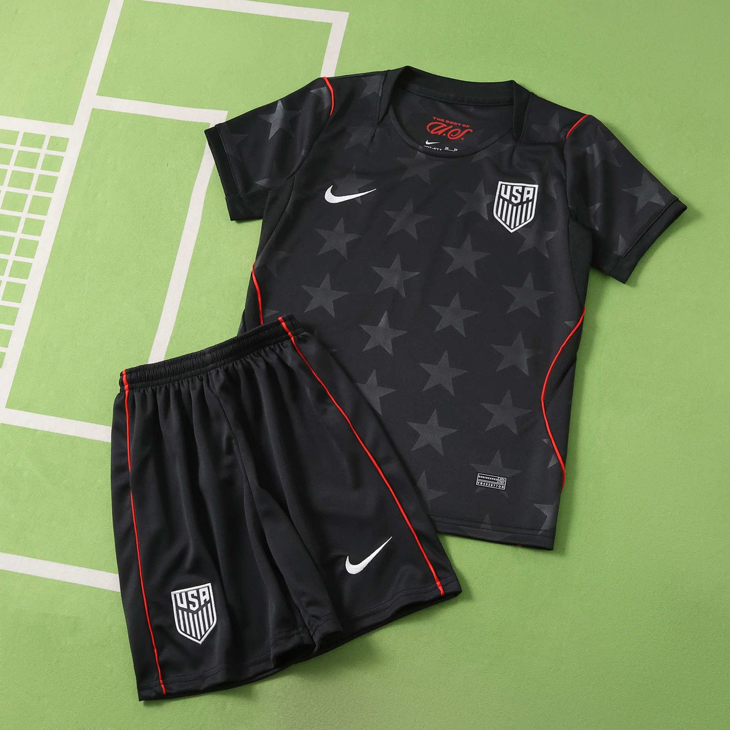 kit Camisa Seleção Estados Unidos 2026 Infantil Away Copa do Mundo kit Camisa Seleção Estados Unidos 2026 Infantil Away Copa do Mundo