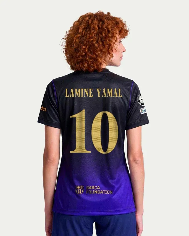 Camisa Barcelona II 2026/2027 Nike Feminina LAMINE YAMAL